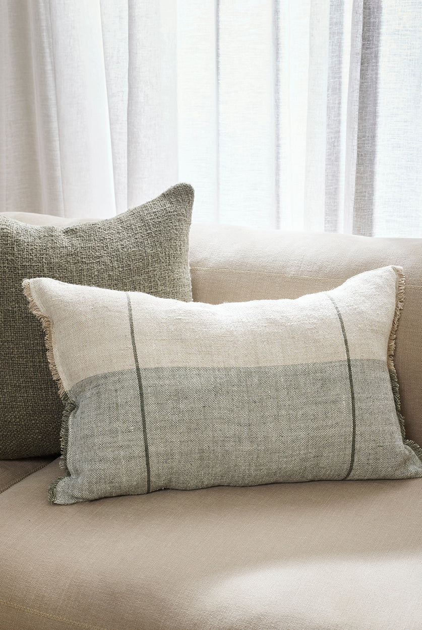 Oliver Cushion - Sage - view 3