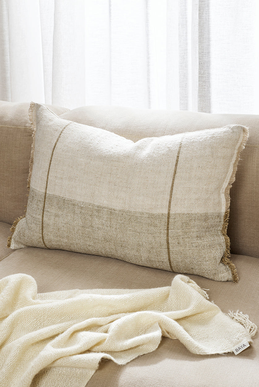 Oliver Cushion - Sand - view 4