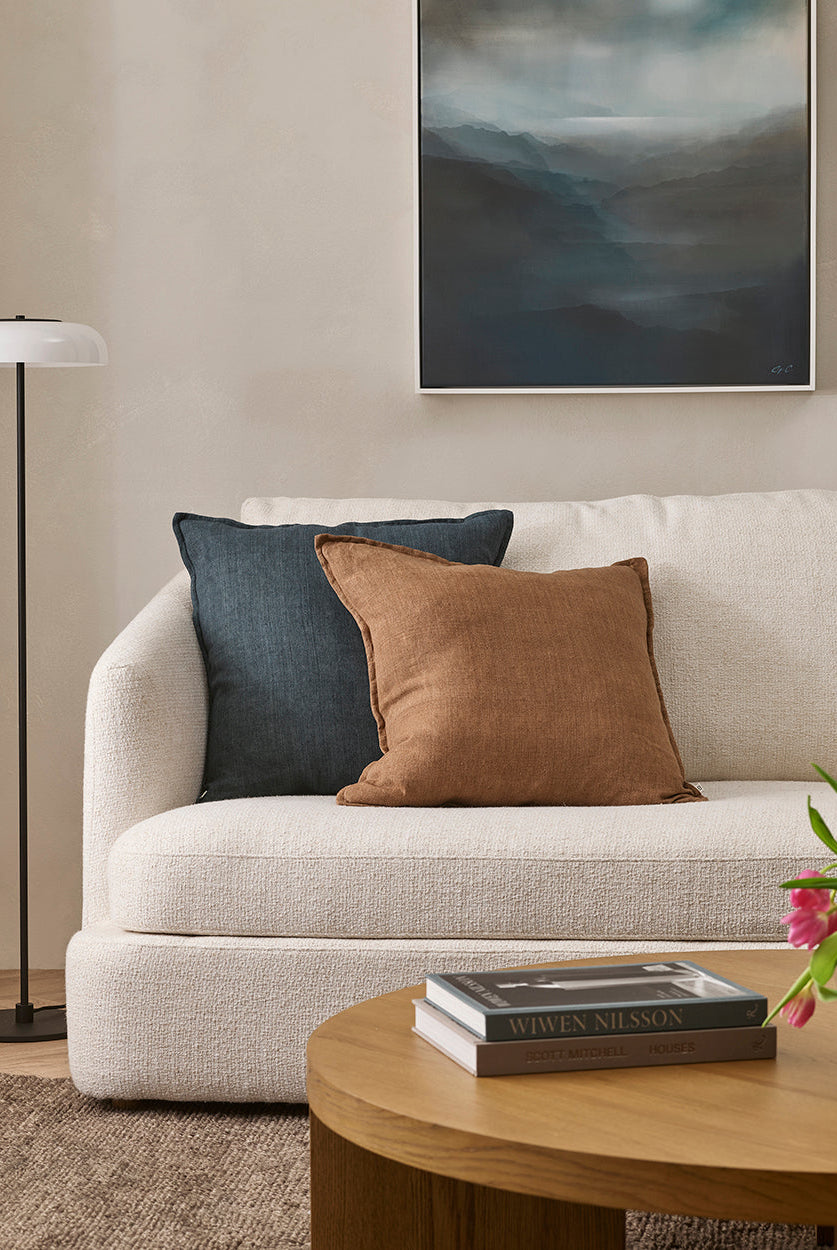 Cassia Cushion - Chestnut - view 2