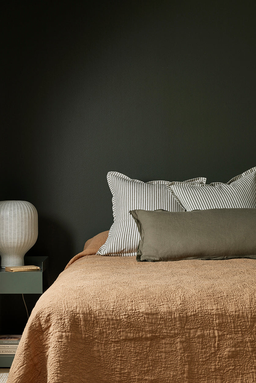 Rowan Cushion - Olive - view 2