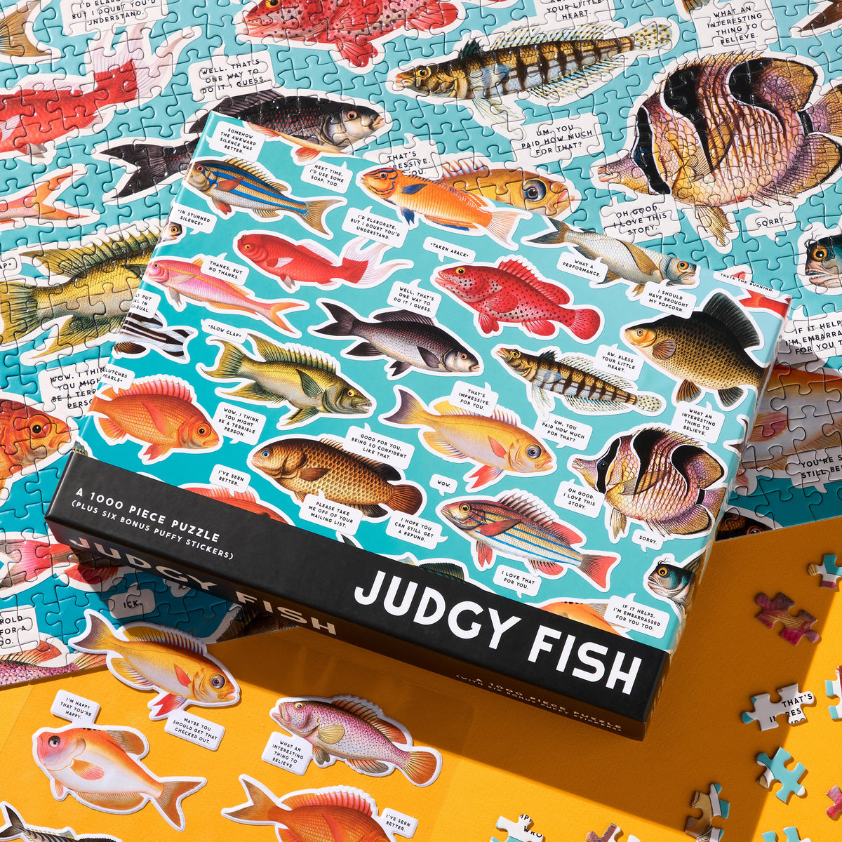 Judgy Fish 1000 Piece Puzzle - 7