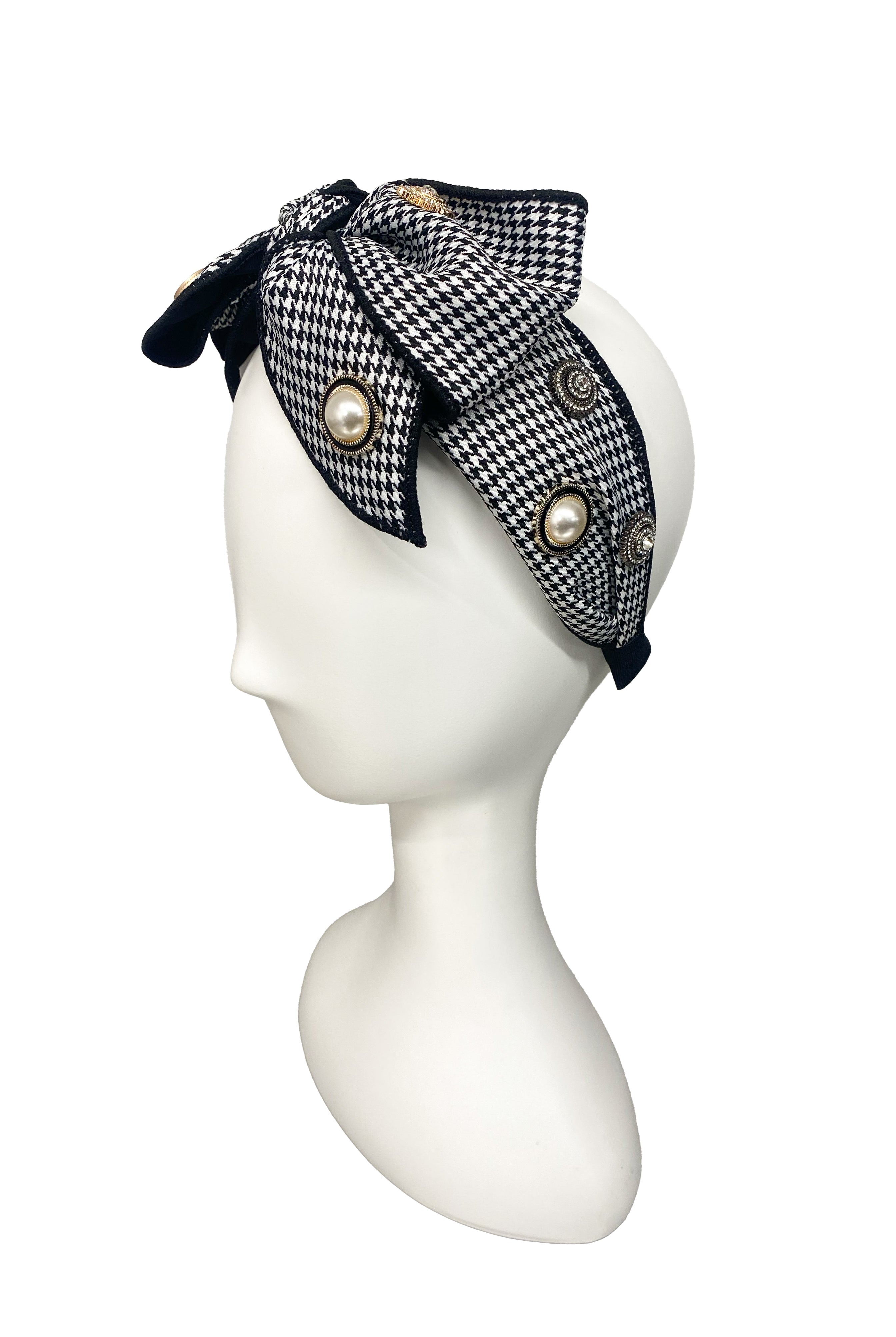 SEVENTH & FIGG Mademoiselle Headband - Magpie Style