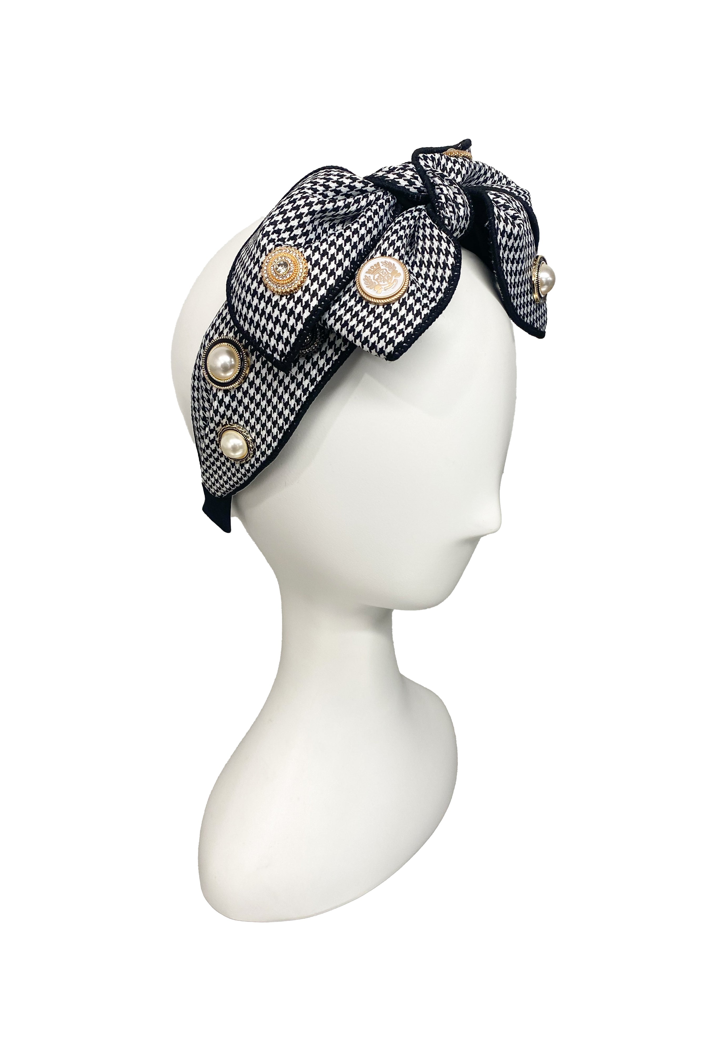 SEVENTH & FIGG Mademoiselle Headband - Magpie Style