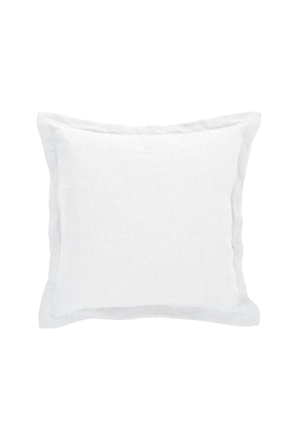 Cove Linen Cushion - White