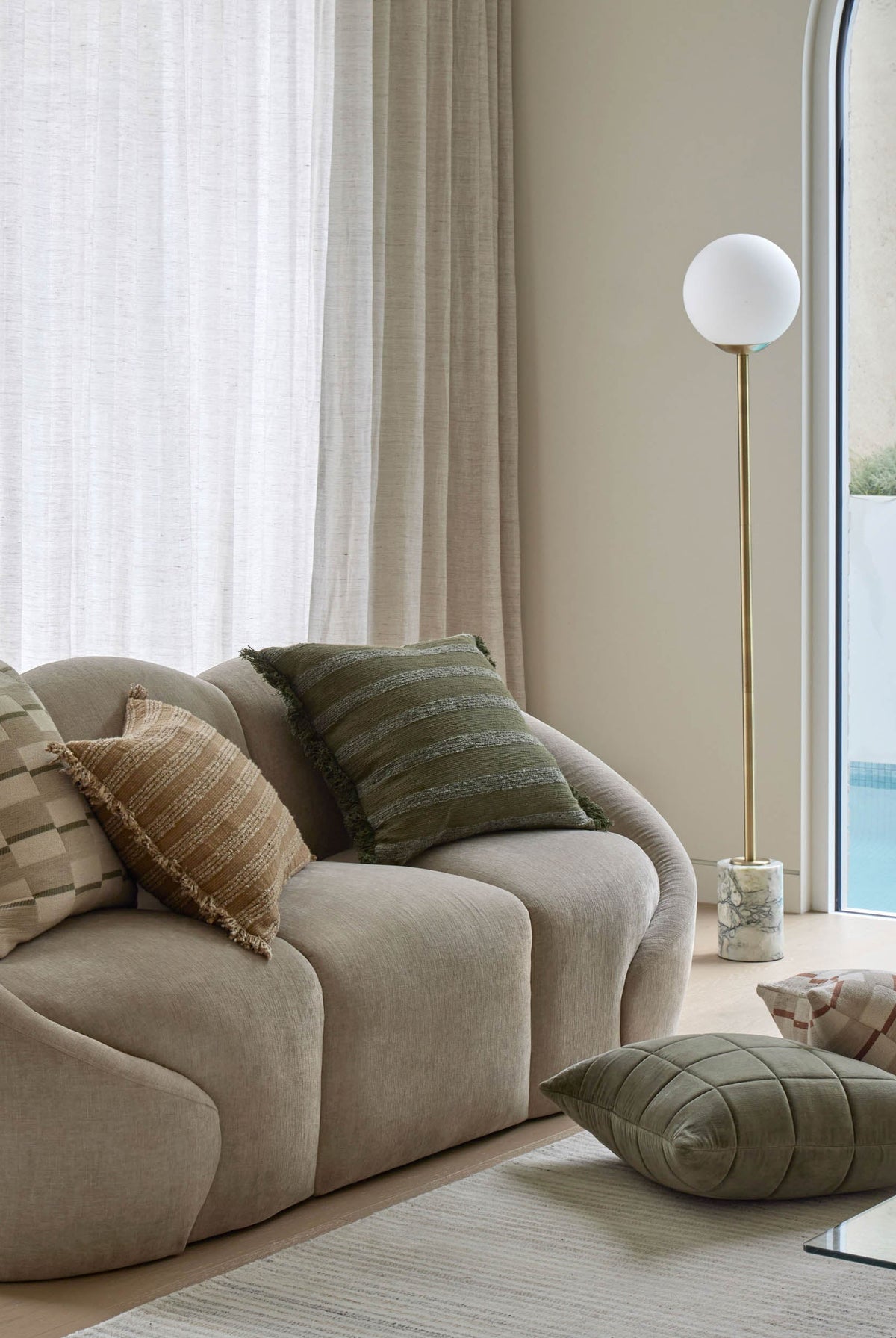Amoura Cushion - Green - 6