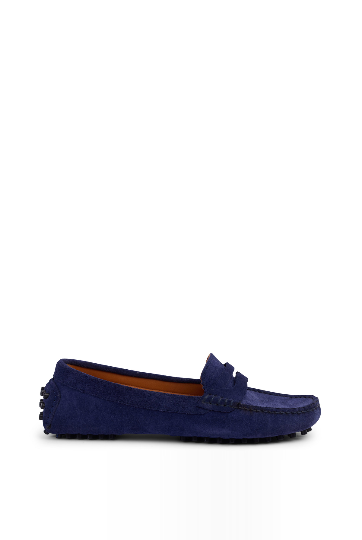 Kathryn Wilson Avery Loafer in Navy Suede
