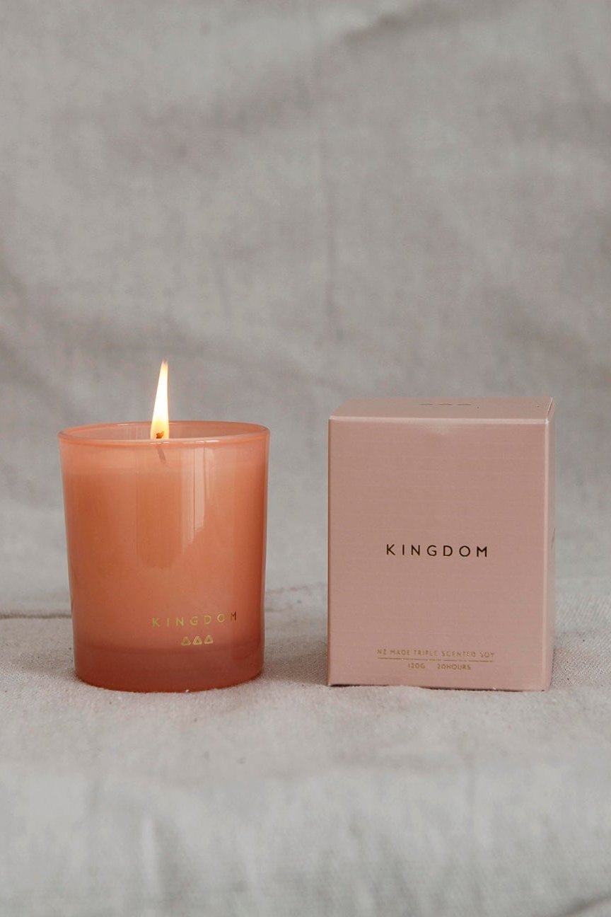 Kingdom Fig & Bergamot Mini Series Soy Candle 120g lifestyle image 2
