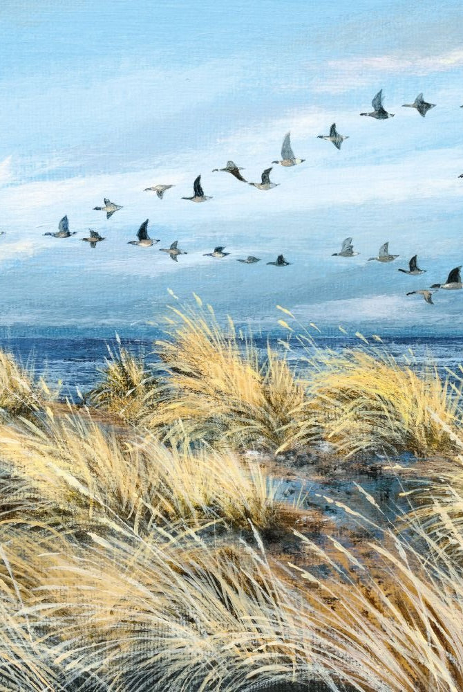 Wild Geese & Grasses Card by Museums & Galleries