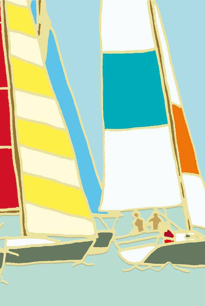 Yacht Race Card by Museums & Galleries