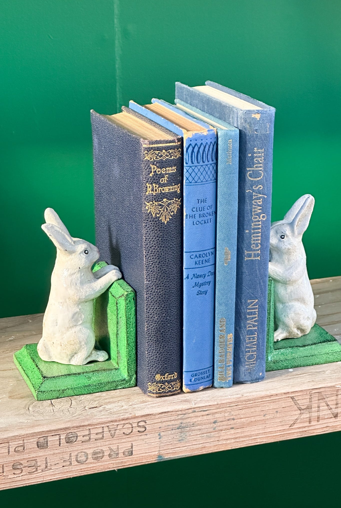Bunny Bookends - Cast Iron - Magpie Style
