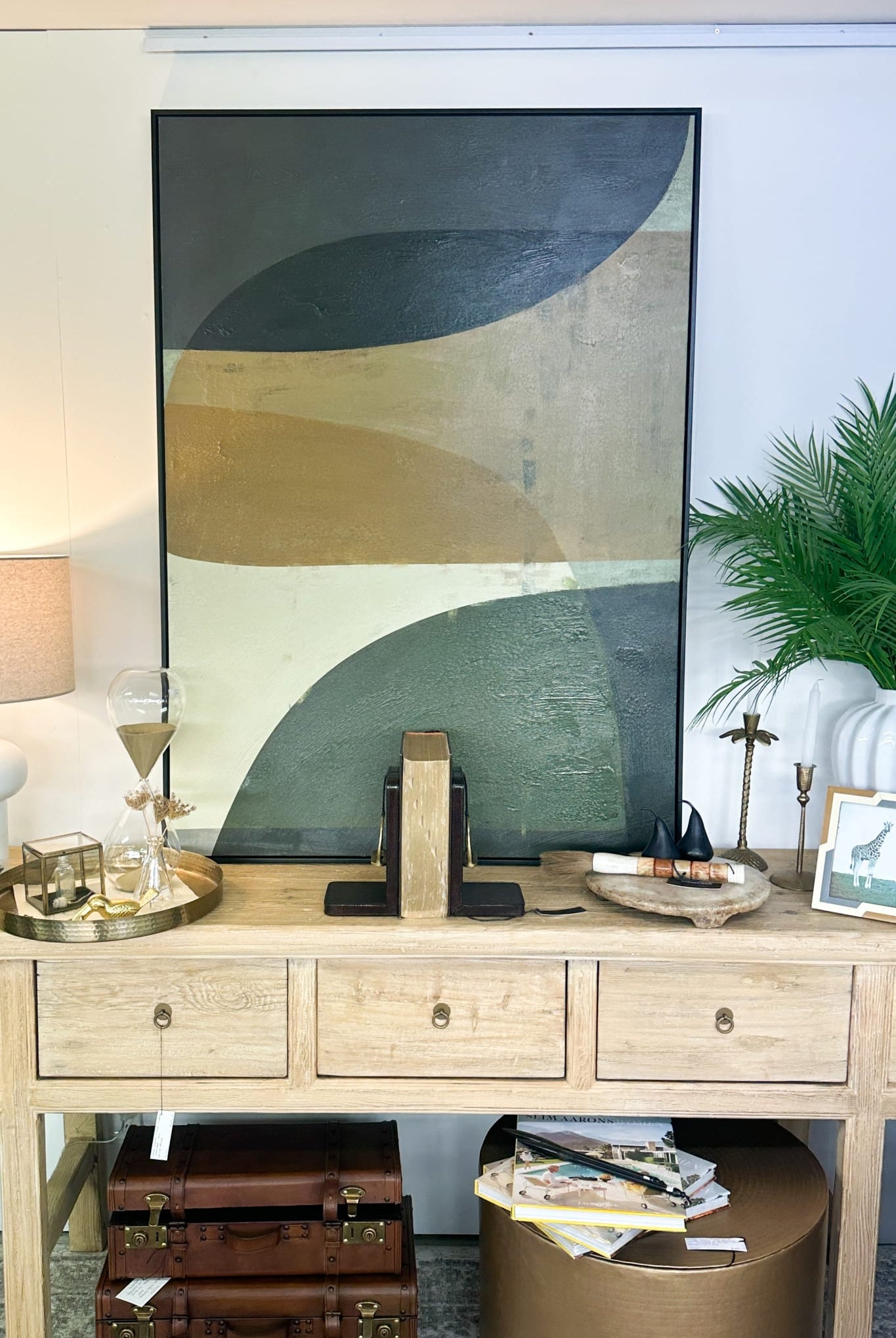 Duke Modern Landscape Print - Magpie Style