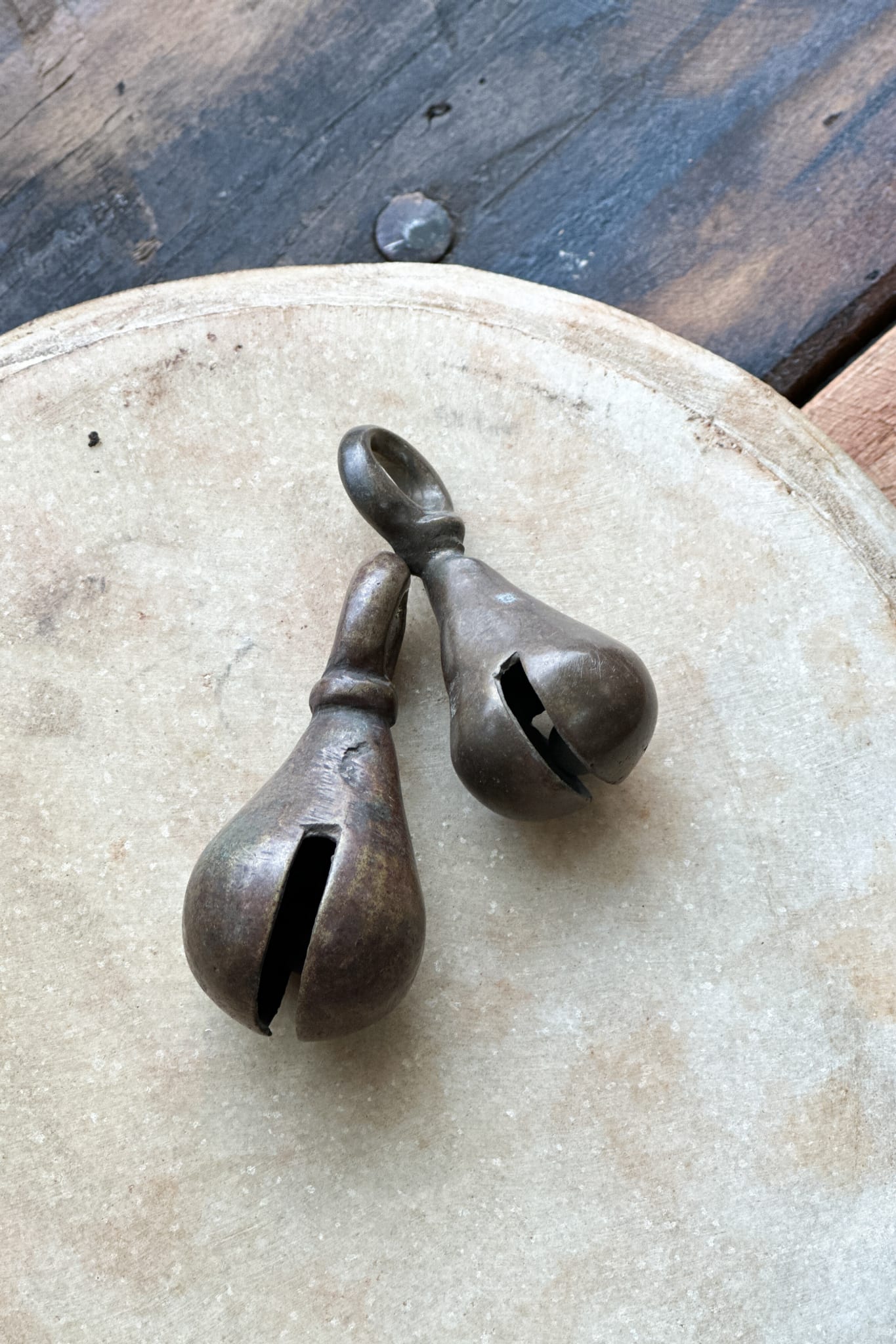 Vintage Brass Hindi Bells - Magpie Style