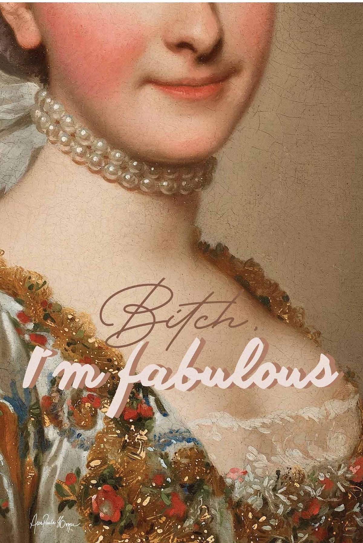 Card - I'm Fabulous - original artwork