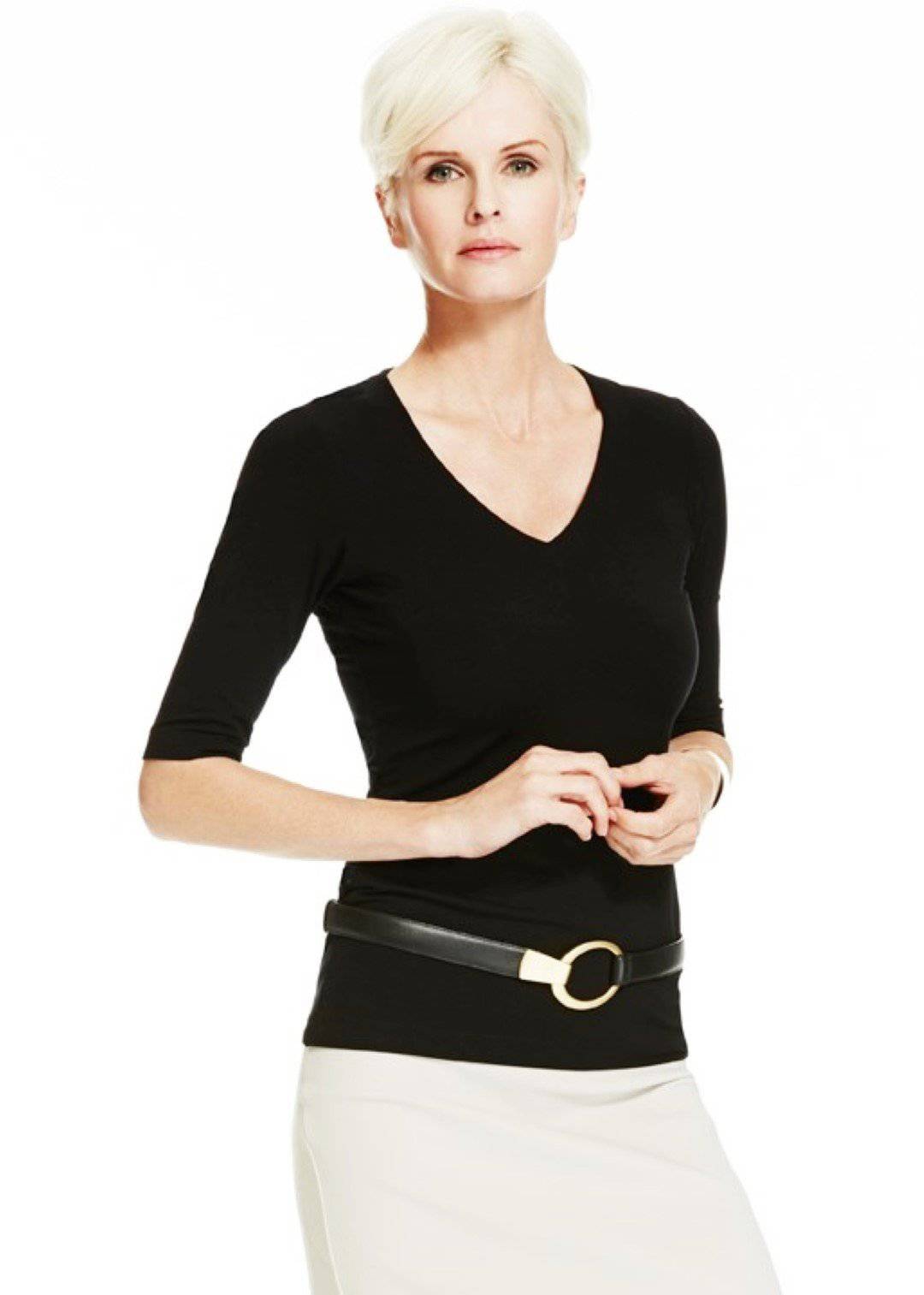 PAULA RYAN Hook and Oval Adjustable Belt - in Nickel and Gold - Paula Ryan