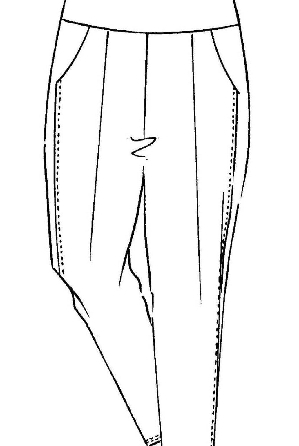 PAULA RYAN ESSENTIALS Ankle Pleat Basque Pant - MicroModal - Paula Ryan