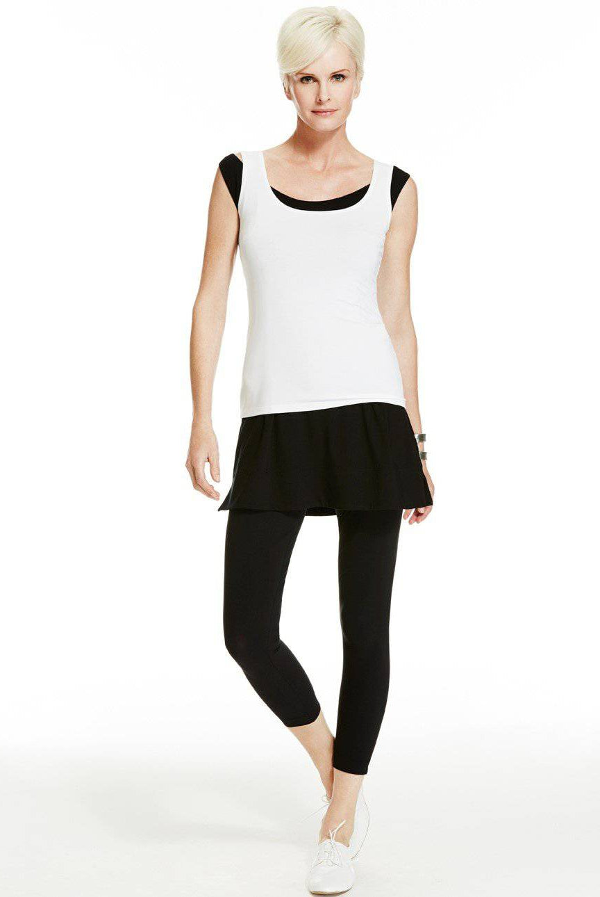 PAULA RYAN ESSENTIALS Capri Legging/pant - Classic Microjersey - Paula Ryan