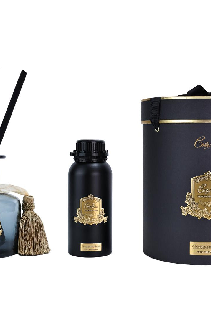 Cote Noire Petit Chateau diffuser set, Pink Champagne, PCG18