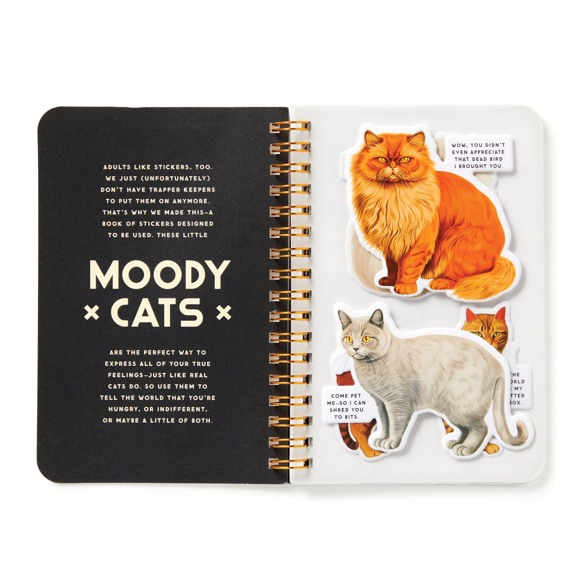 Moody Cats Sticker Book - 2