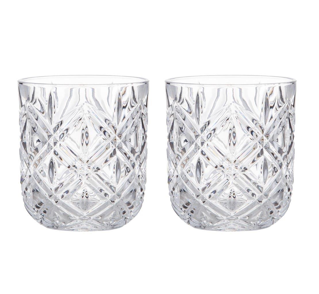 Deluxe Double Old-Fashioned Glasses - Set of 2 - 1