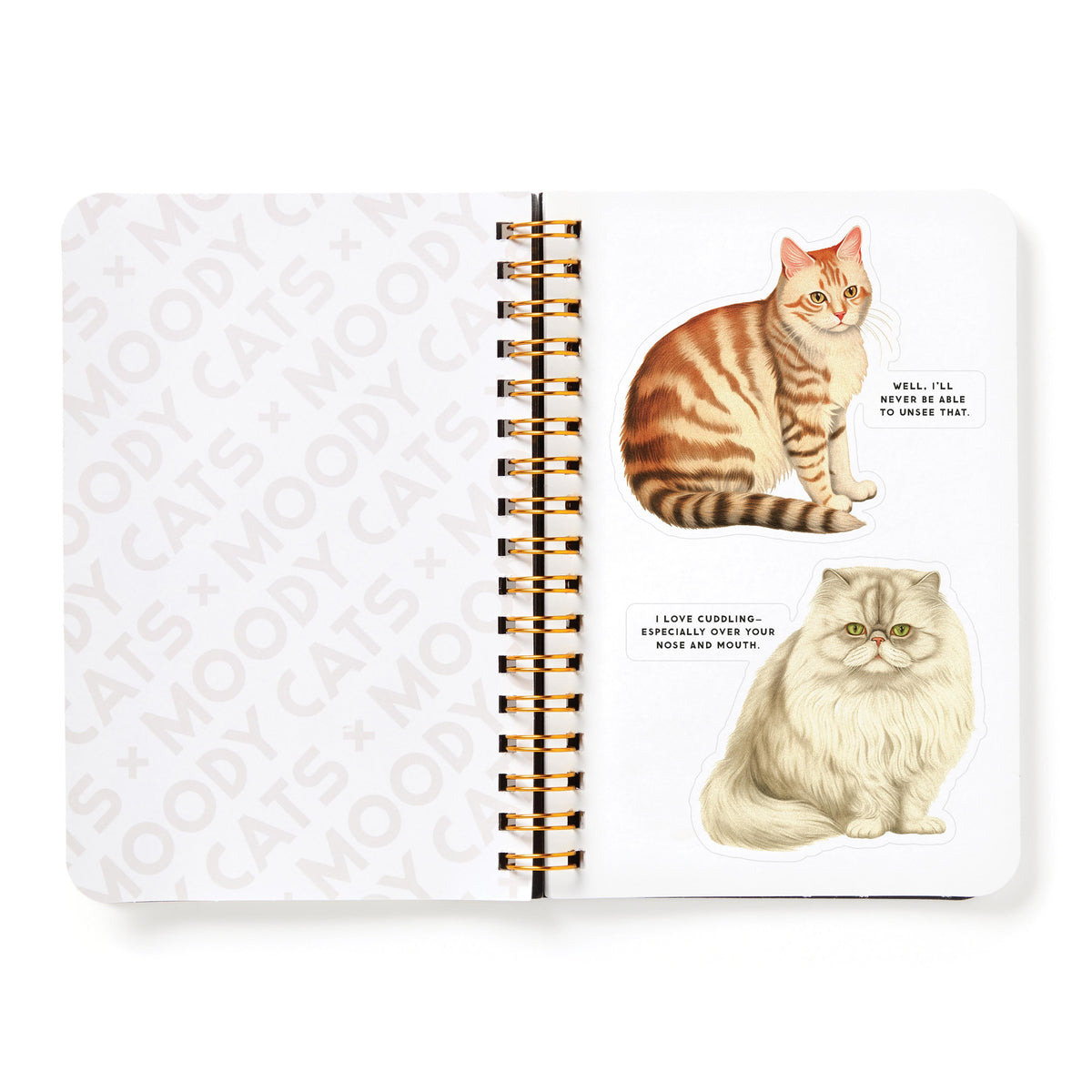Moody Cats Sticker Book - 8
