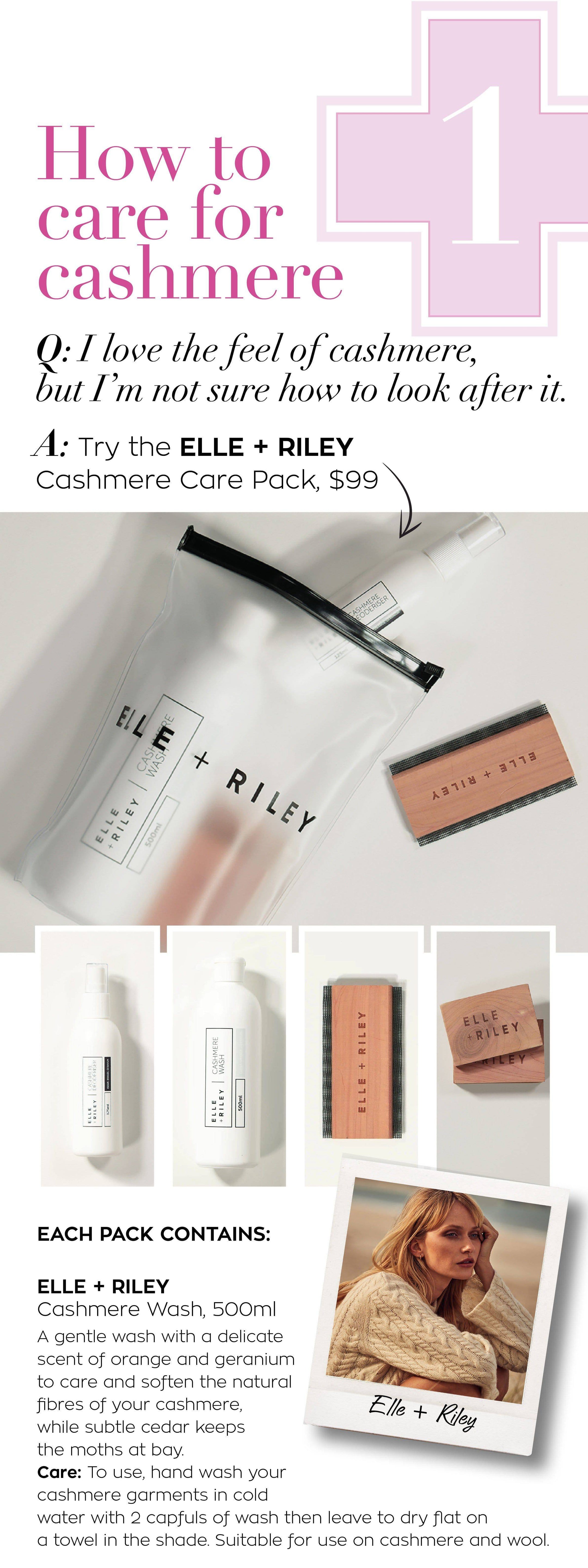 ELLE + RILEY Cashmere Care Pack - Magpie Style