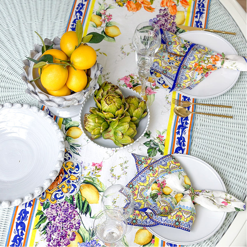 Long Lunching, ultimate tableware for the ultimate entertainer... 💛🍋