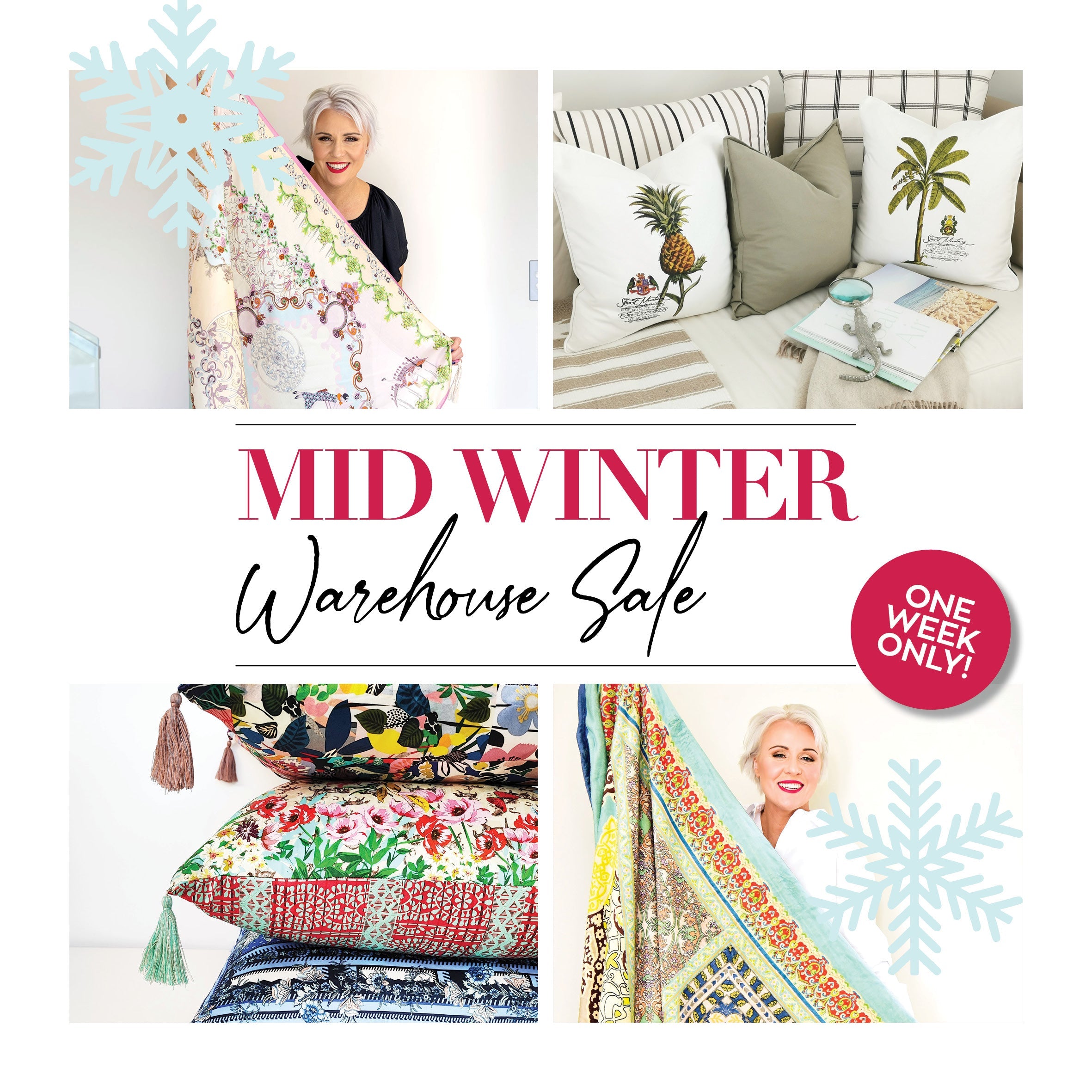 Our Big MID-WINTER Homewares Sale!