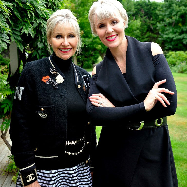 Paula Ryan and Bridget Hope at the Magpie Style Grand Opening