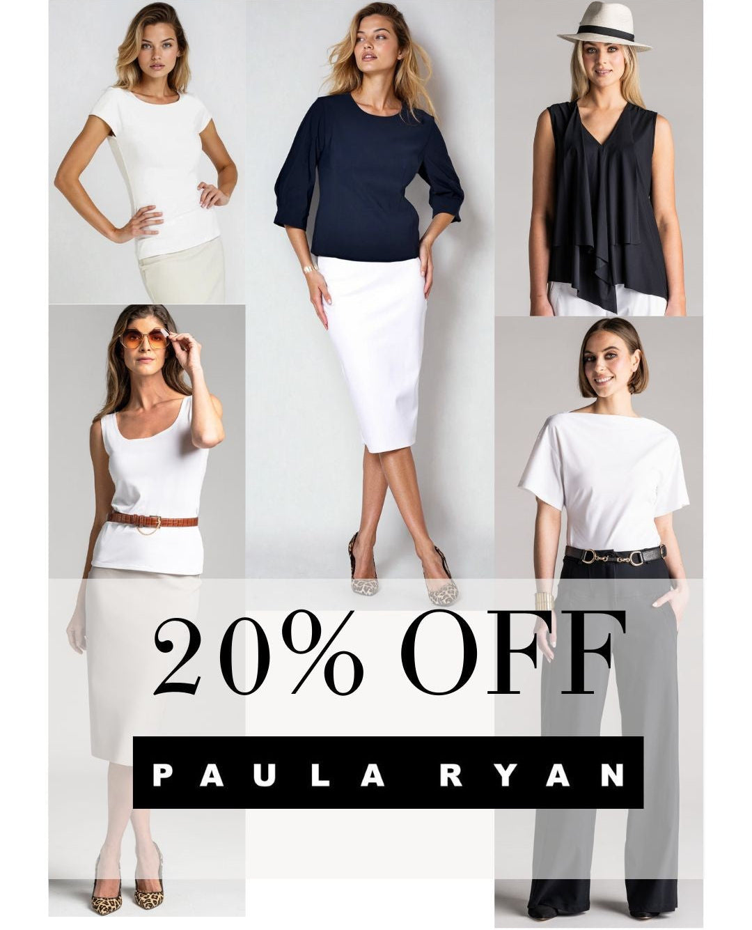 20% OFF PAULA RYAN
