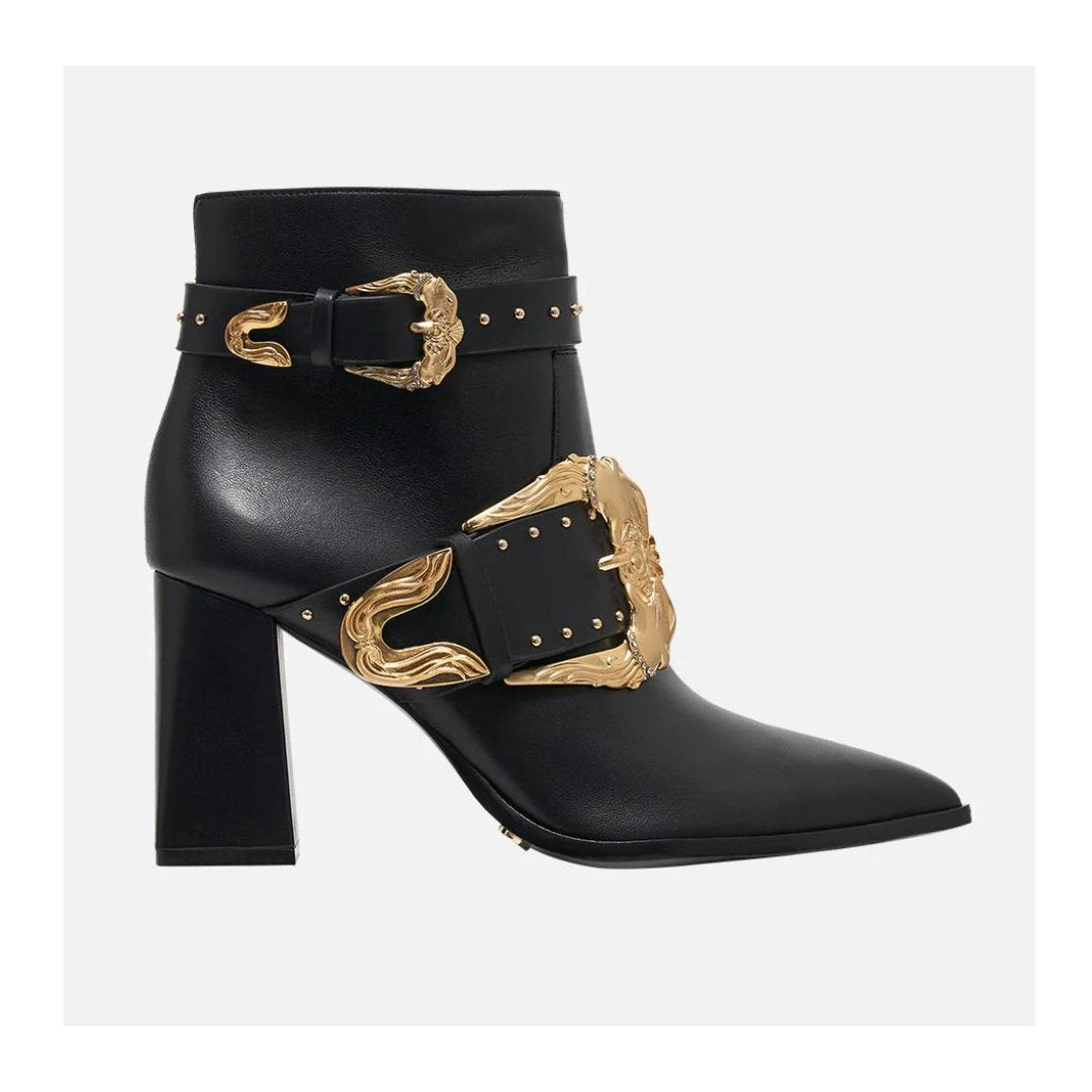 Camilla Gold Buckle Boot