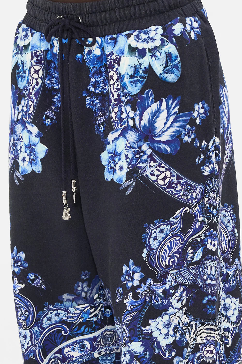 CAMILLA -  Jersey Track Pant Delft Dynasty - Magpie Style