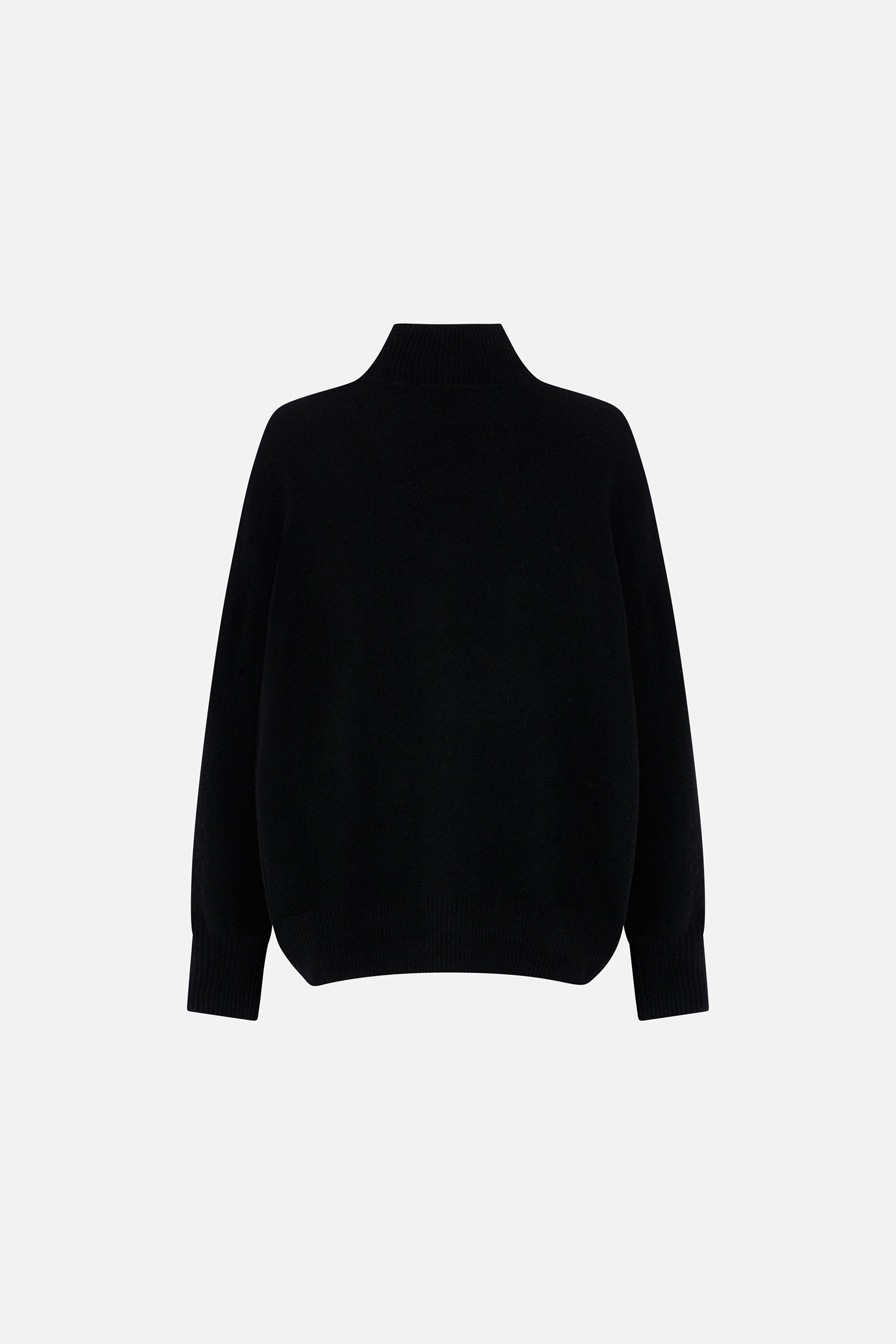 CAMILLA - Silk Front Turtle Neck Knit Magic in the Manuscripts - Magpie Style