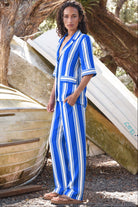 COOPER Seville Strolls Pant - Blue Stripe - Magpie Style
