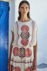 DEVOTION TWINS Loki Blouse - Red/Orange