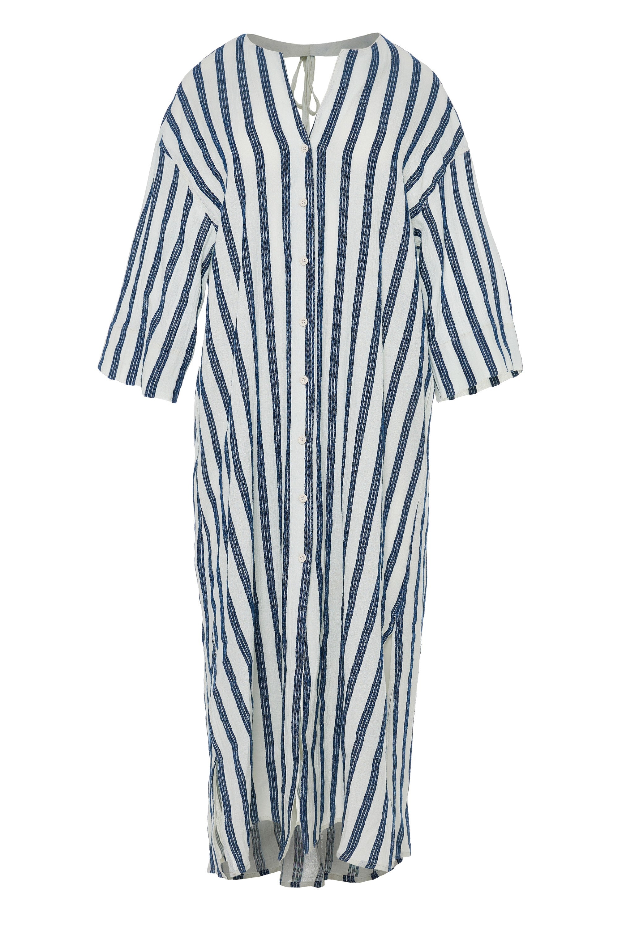 DEVOTION TWINS Hypnotic Long Dress - Blue Navy - Magpie Style