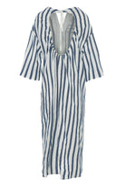 DEVOTION TWINS Hypnotic Long Dress - Blue Navy - Magpie Style