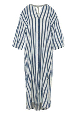 DEVOTION TWINS Hypnotic Long Dress - Blue Navy