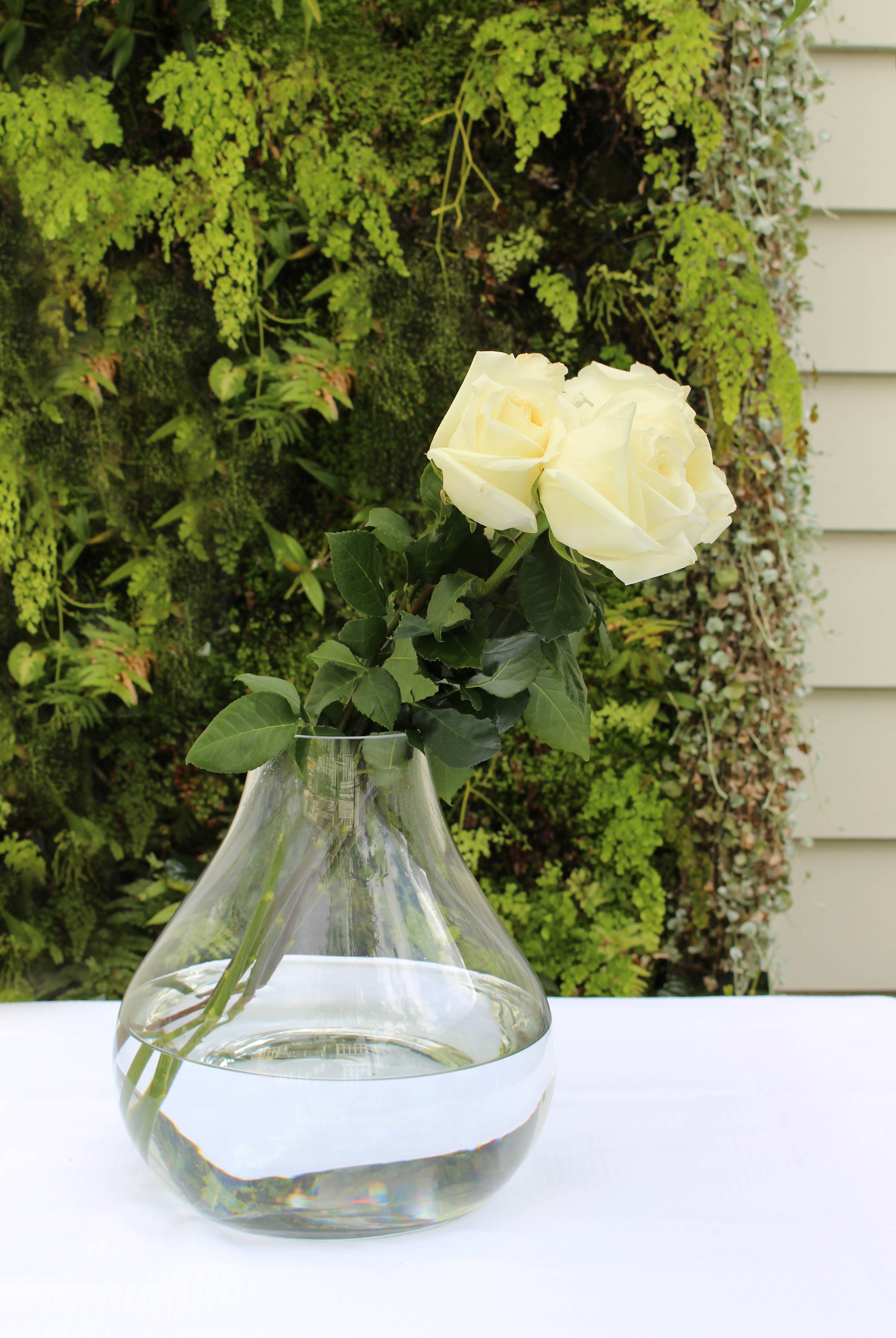 Large Teardrop Glass Vase - Magpie Style