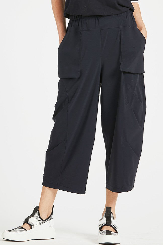 PAULA RYAN Tokyo Pant - Microjersey Black - Paula Ryan