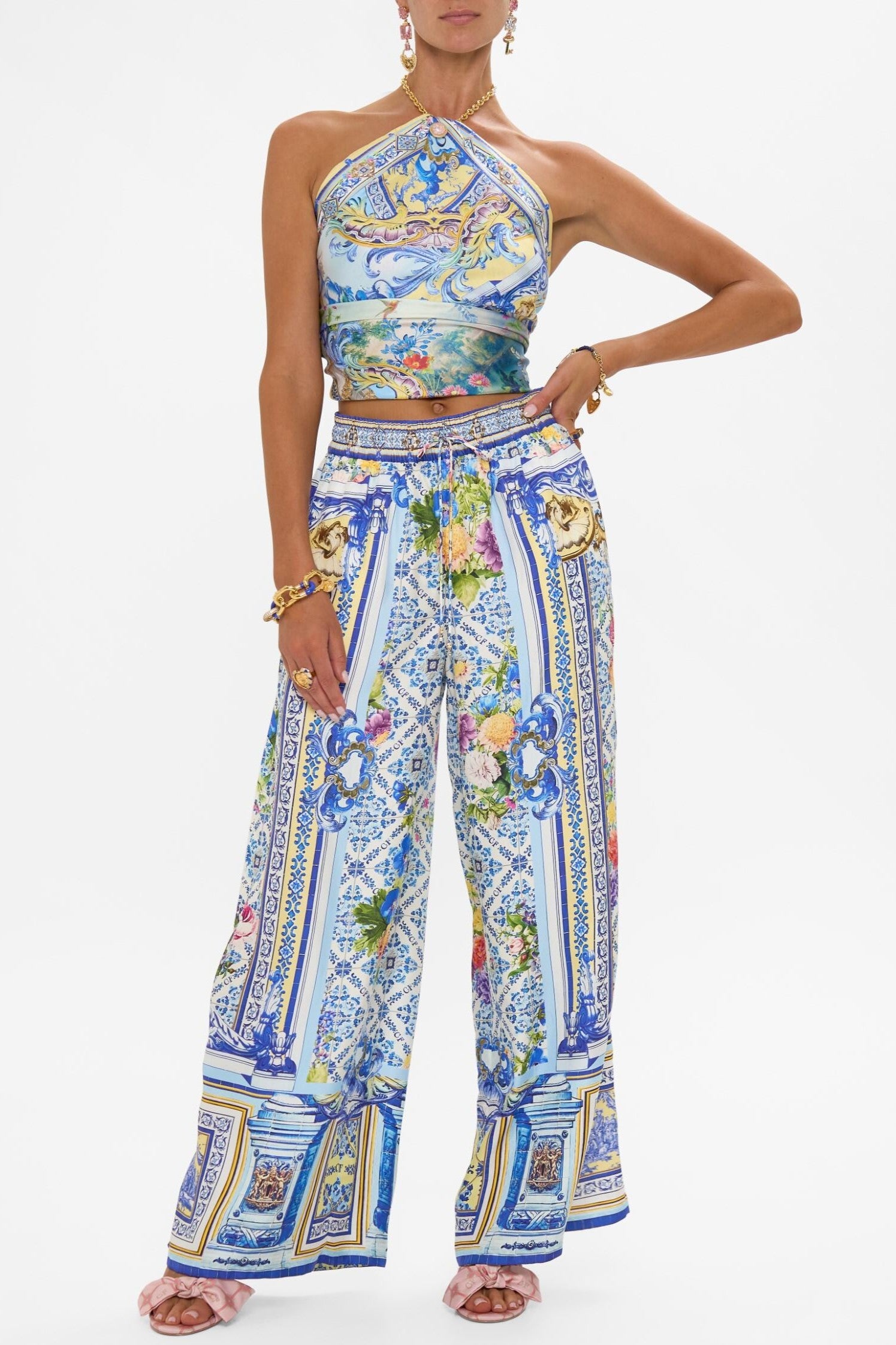 CAMILLA Straight Leg Pant - Wall to Wall Wonders - Magpie Style