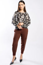 DRAMA THE LABEL Knightly Top - Hollyhock - Magpie Style