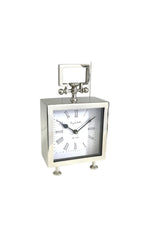 Square Nickel Clock