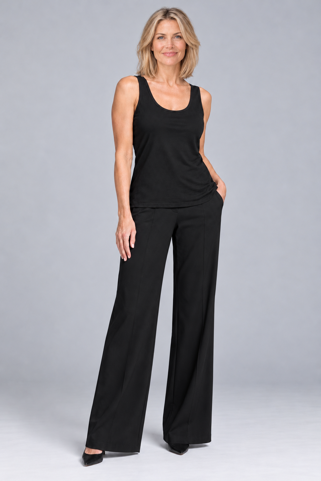 PAULA RYAN style 1259 Black with style 9133 Black — clean model