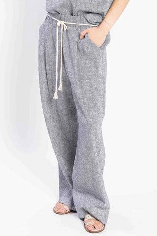 LOUGHLIN NYC Pant - Navy Marle