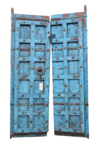 Original Large Wooden Solid Doors - Magpie Style