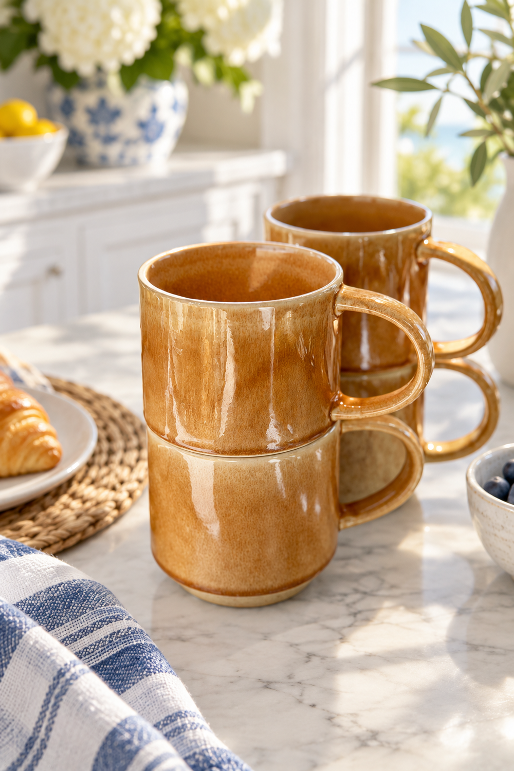 Caramel Stoneware Mug