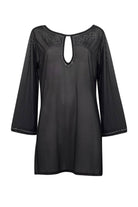 PAULA RYAN Mesh Kaftan With Hot Fix Detail - Paula Ryan