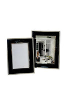 Black & Silver Frame 4x6 - Magpie Style