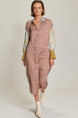 ME369 Athena Shipibo Collar Dress