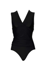 PAULA RYAN Cross Back Swimsuit